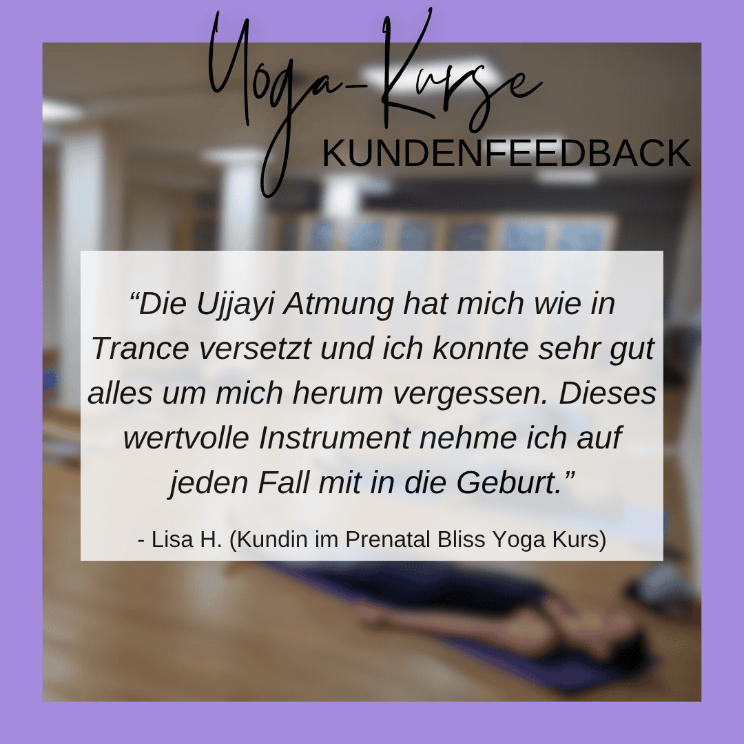 Feedback Lisa H. (Kundin Prenatal Bliss Yoga)